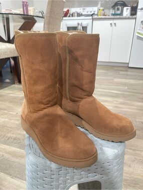 UGG Classic Chestnut Suede Mid-Calf Boots